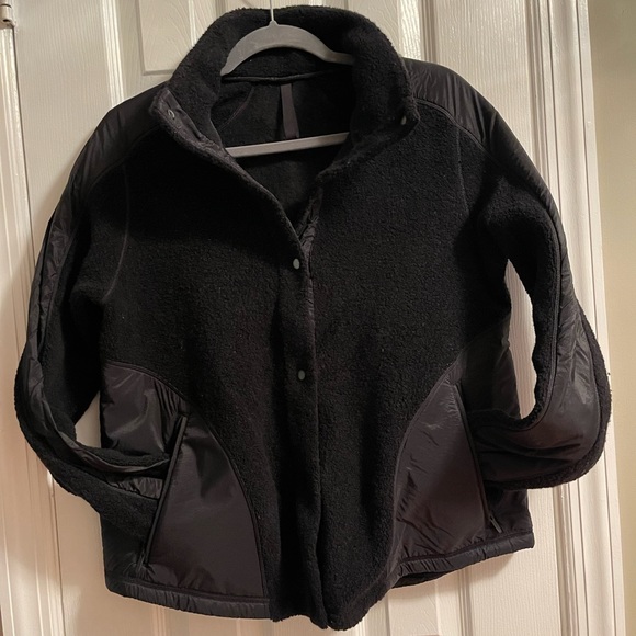 Lulu lemon black wool jacket - Picture 2 of 7